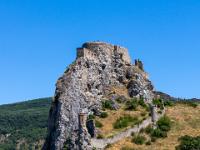 Burg Theben auf Felssporn bei Devin - Slowakei